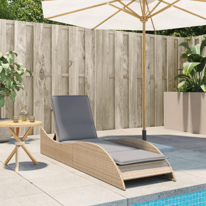 Solseng 60x205 cm Beige med Hynde
