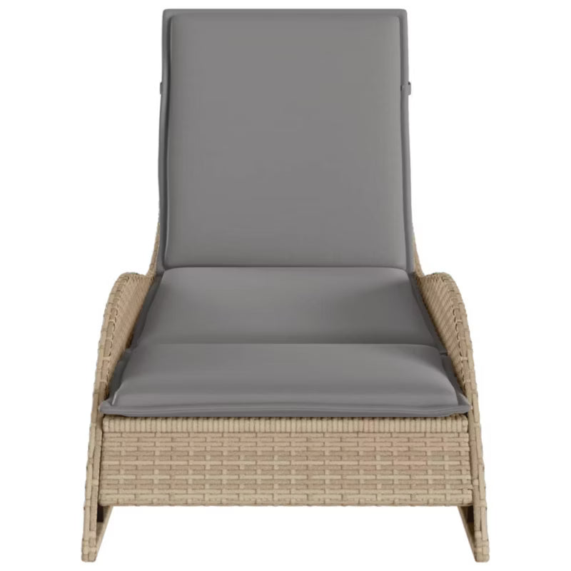 Solseng 60x205 cm Beige med Hynde