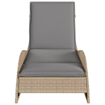 Solseng 60x205 cm Beige med Hynde