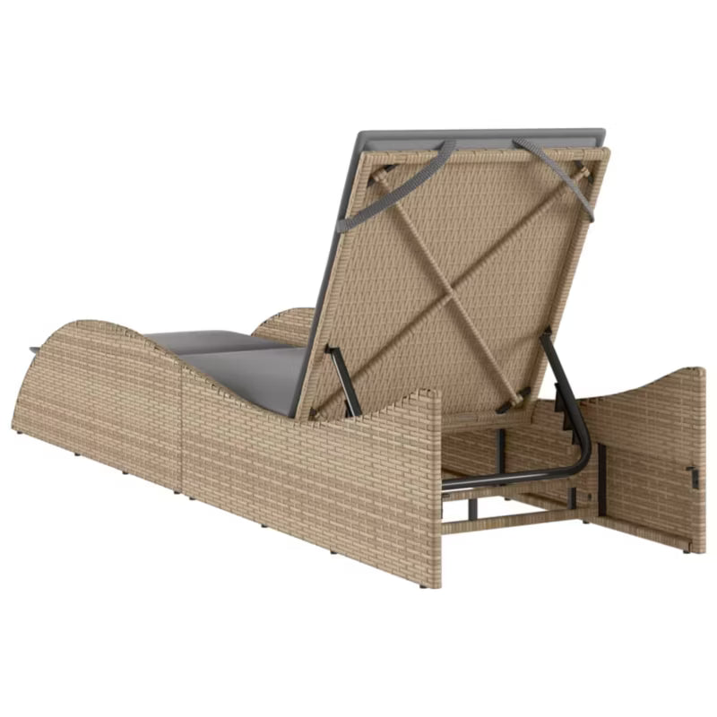 Solseng 60x205 cm Beige med Hynde