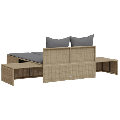 Solseng Dobbelt 104x162 cm Beige med Hynder