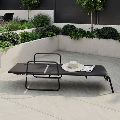 Solseng Krista 202x62 cm Sort 2 Stk