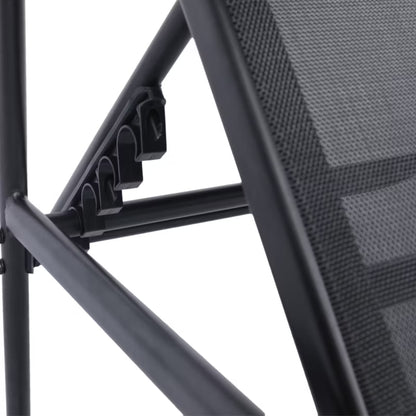 Solseng Krista 202x62 cm Sort 2 Stk