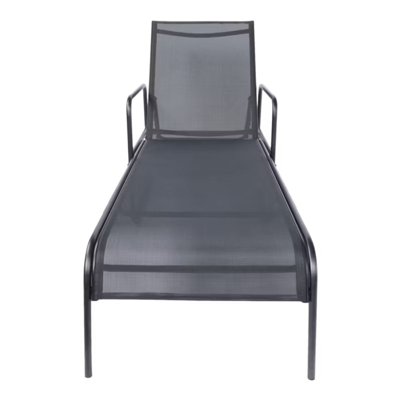 Solseng Krista 202x62 cm Sort 2 Stk