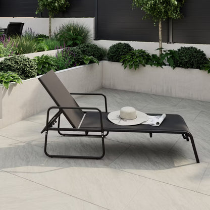 Solseng Krista 202x62 cm Sort 2 Stk