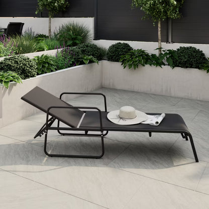 Solseng Krista 202x62 cm Sort 2 Stk