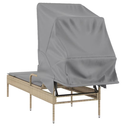 Solseng med Baldakin 62x200 cm Beige