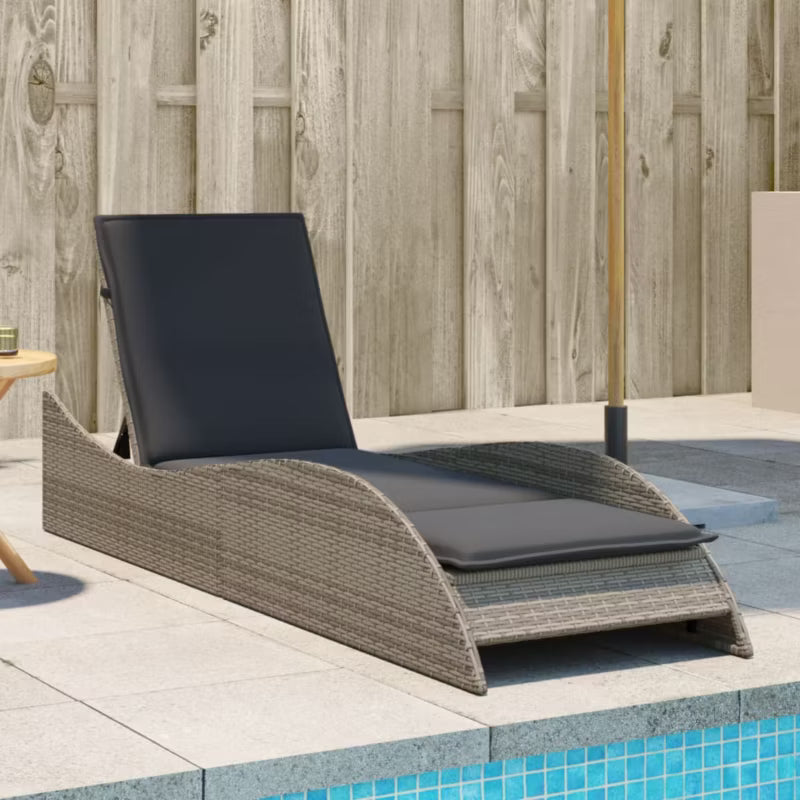 Solseng Poly outdoor Rattan 60x205 cm Grå