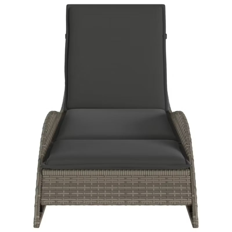 Solseng Poly outdoor Rattan 60x205 cm Grå
