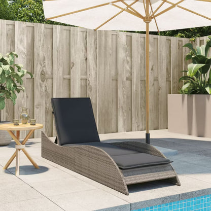 Solseng Poly outdoor Rattan 60x205 cm Grå