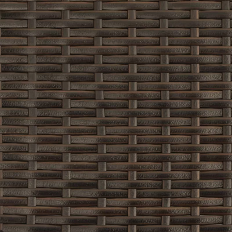 Solseng Poly outdoor Rattan 204x55 cm Brun
