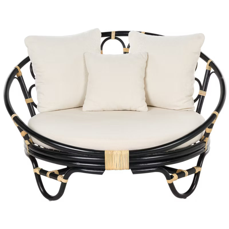 Solseng Rossano 112x110 cm Rattan Sort