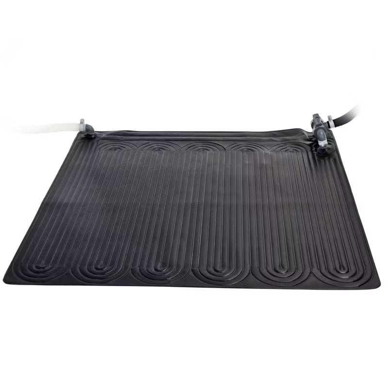 Solvarmer til Pool 120x120 cm Sort 28685
