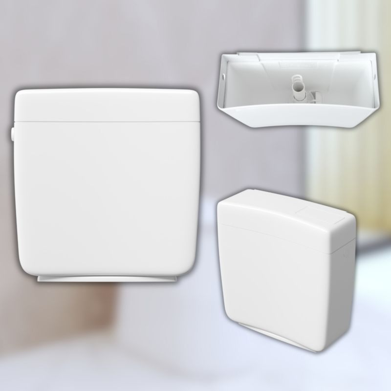 Dolnopłuk WC Stojący Hvid Start/Stop 35x35,5x12,5 cm 5905036631240