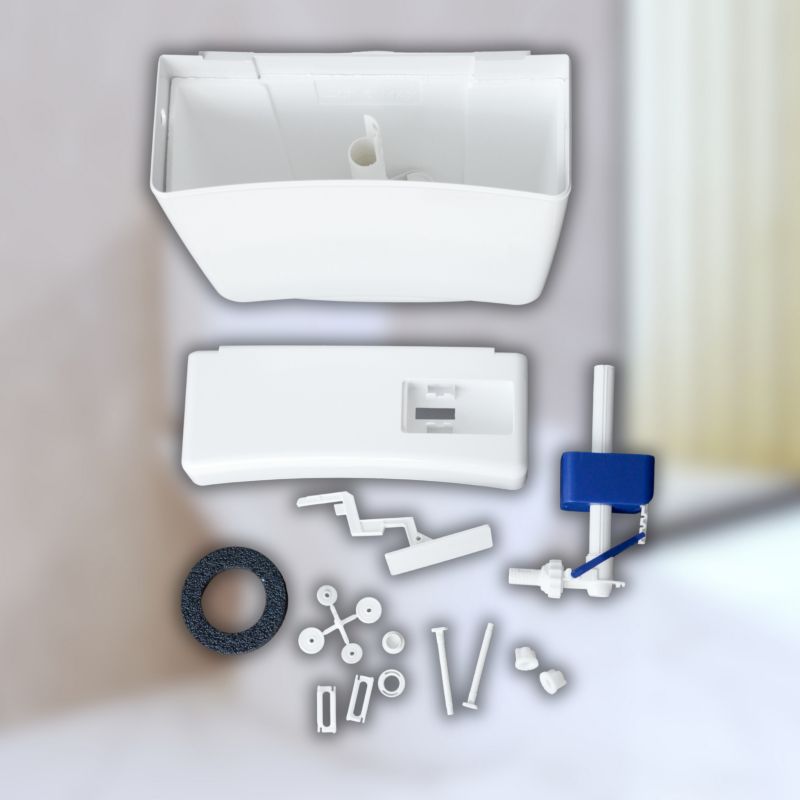 Dolnopłuk WC Stojący Hvid Start/Stop 35x35,5x12,5 cm 5905036631240