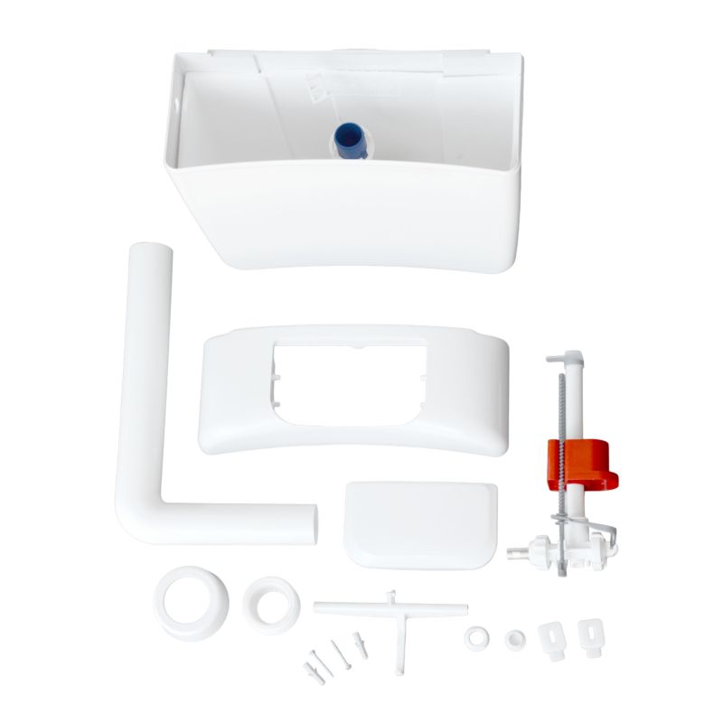 Spłuczka WC Dolnopłuk Wiszący Start/Stop Kompakt Hvid 6L