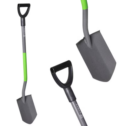 Spad Spidsskovl Ergonomisk 119 cm Sort