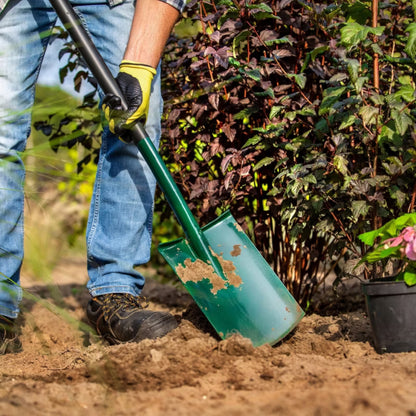 Spade Lige Metal Ergonomisk Skaft 118 cm