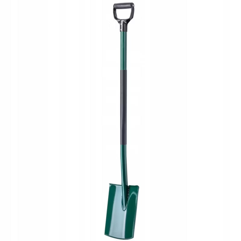 Spade Lige Metal Ergonomisk Skaft 118 cm