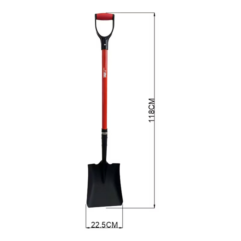 Spade med Glasfiberskaft 150 cm D-Greb