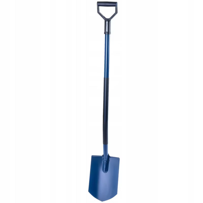 Spadestik 129 cm Metal Sort Blå