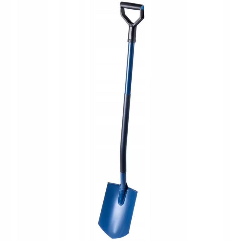 Spadestik 129 cm Metal Sort Blå