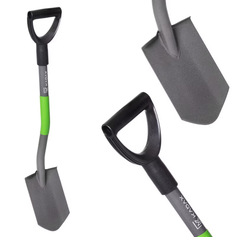 Spadestik 84,5 cm Sort og Grøn Metal