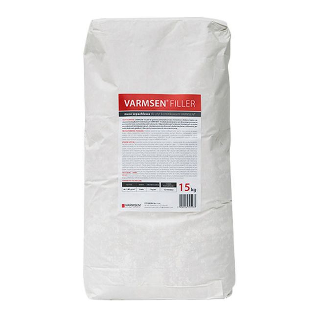Spartelmasse Filler 15 kg Hvid
