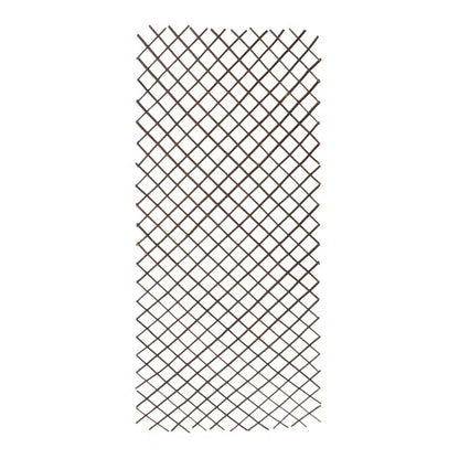 Spatielegitter Flet 180x90 cm Brun