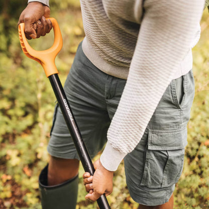 Spids Spade Solid 116,6 cm Sort Stål