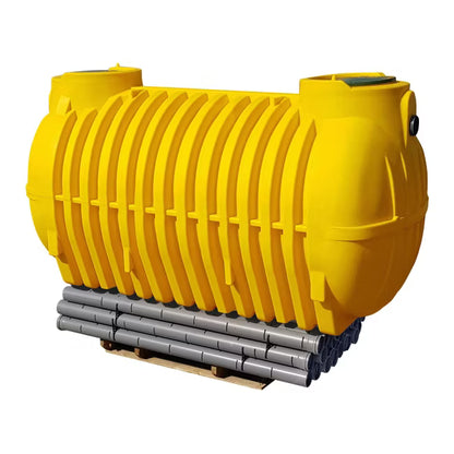 Spildevandsanlæg med Dræn 3500 Liter