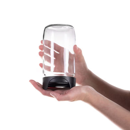 Kirsebæreglas 720ml Glas med Radisefrø