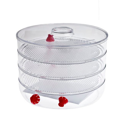 Spireglas med 3 Bakker Transparent