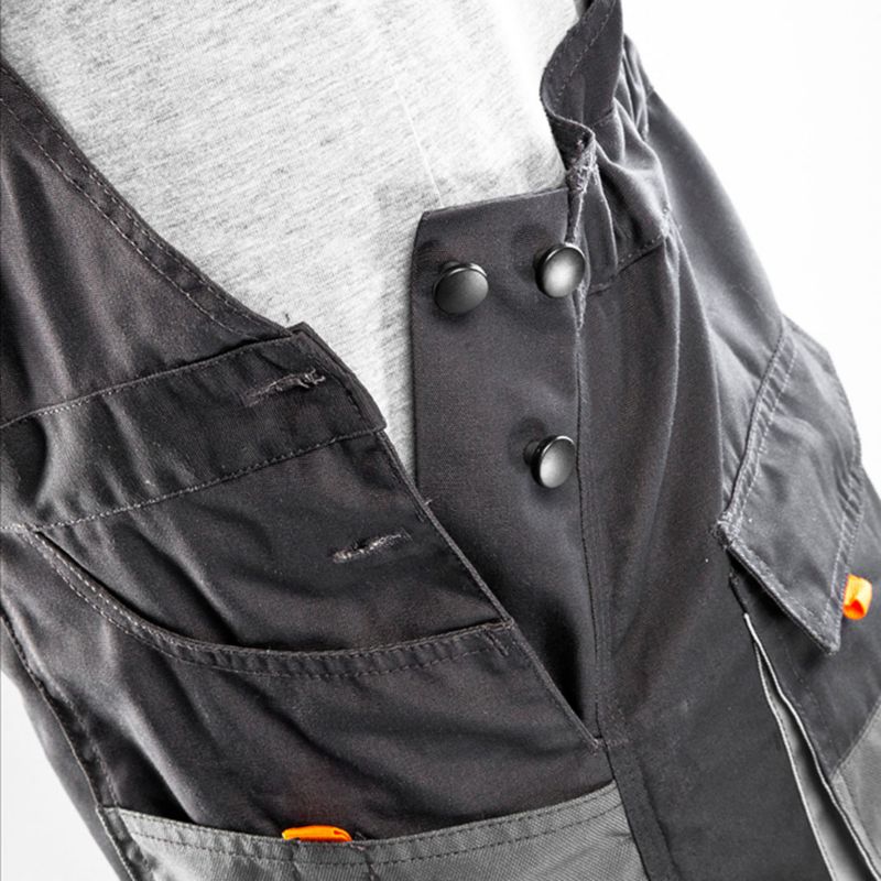 Unisex arbejdsbukser med seler NEO TOOLS LD med lomme til smartphone, 1 stk.