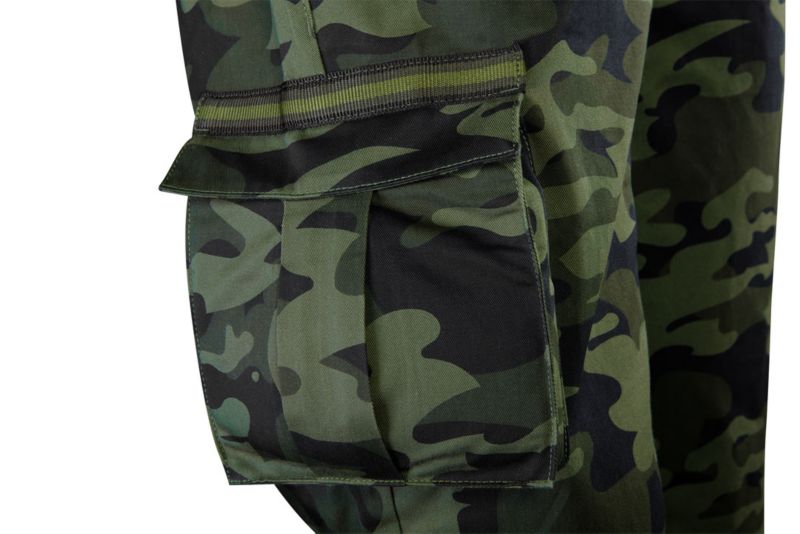 Unisex arbejdsbukser med seler NEO TOOLS S CAMO, 1 stk.