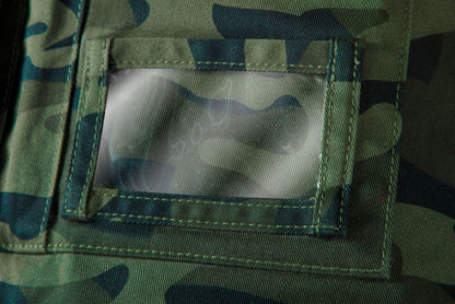 Unisex arbejdsbukser med seler NEO TOOLS S CAMO, 1 stk.