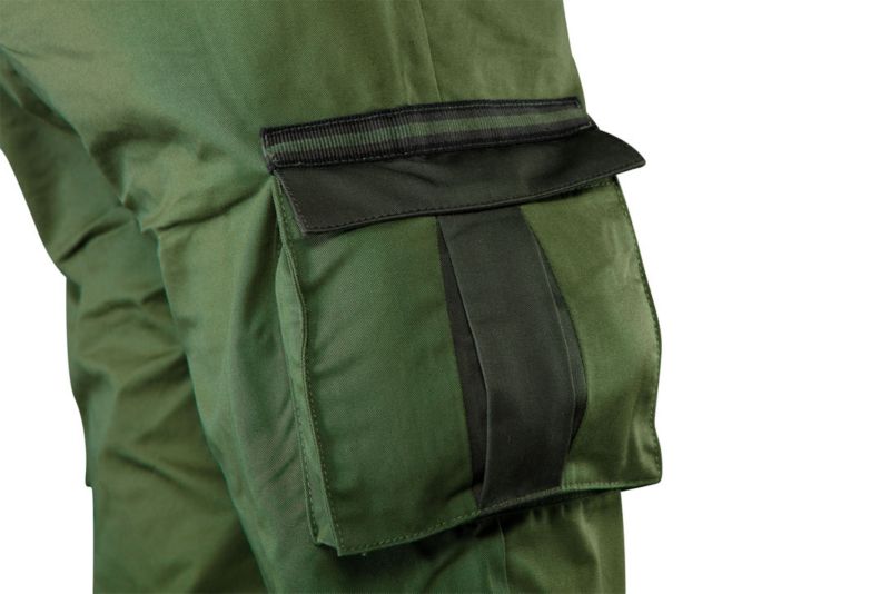 Unisex arbejdsbukser med seler NEO TOOLS S CAMO, 1 stk.