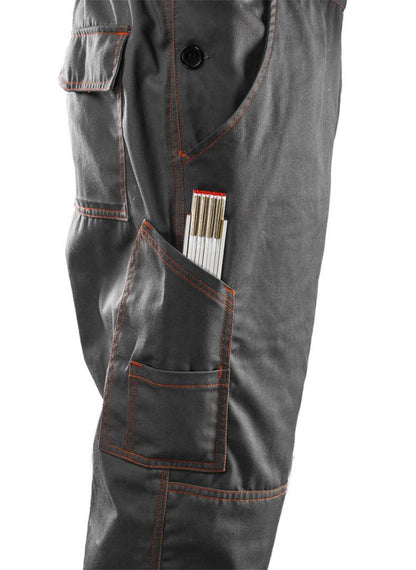 Unisex arbejdsbukser med seler NEO TOOLS XL med skumpuder til knæene, 1 stk.