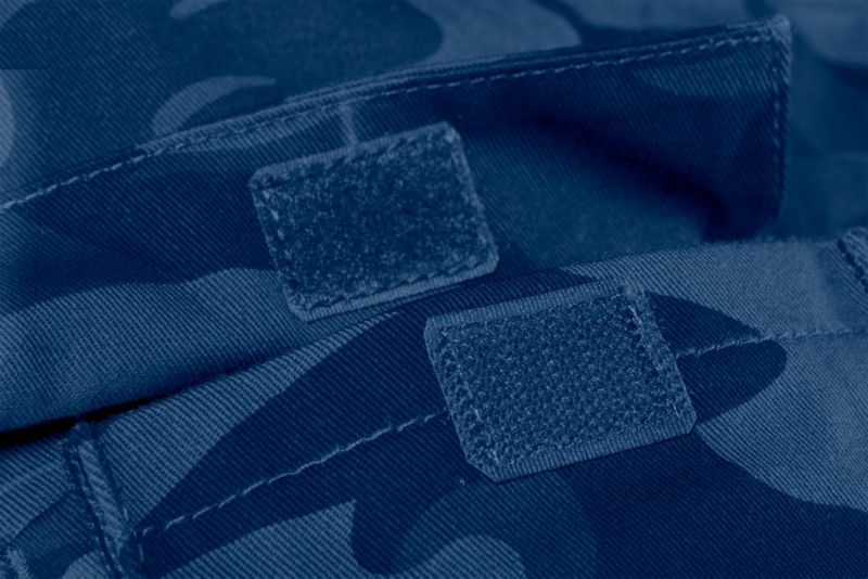 Unisex arbejdsbukser med seler NEO TOOLS XS CAMO Navy, 1 stk.