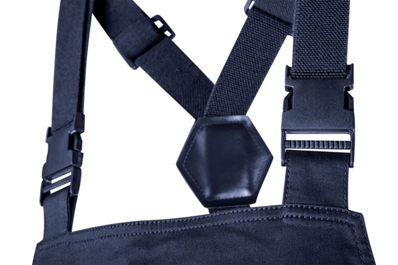 Unisex arbejdsbukser med seler NEO TOOLS XS Navy 1 stk.