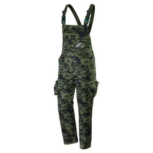 Unisex arbejdsoveralls med seler NEO TOOLS XXXL CAMO, 1 stk.