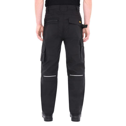 Arbejdssbukser Site Coyote sorte W36 L32 46