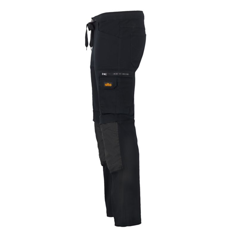 Sort Dunnell arbejdsskjorte bukser W36