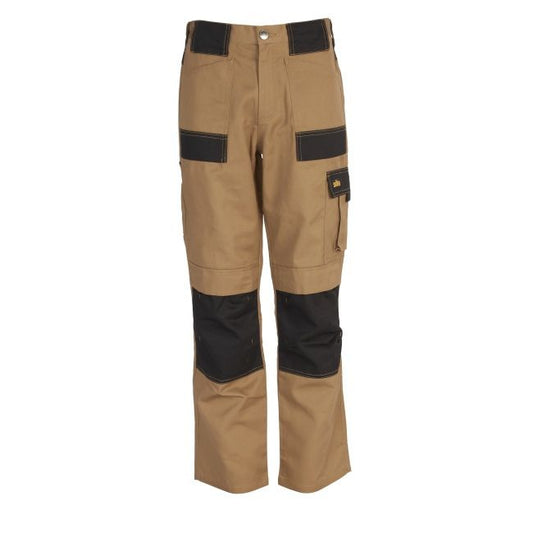Arbejdssbukser Site Pointer beige W40 L32 50 med aftagelige ben