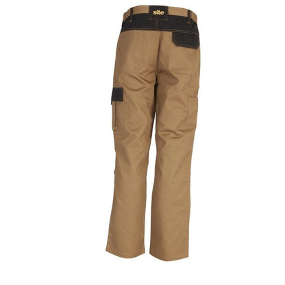 Arbejdssbukser Site Pointer beige W40 L32 50 med aftagelige ben