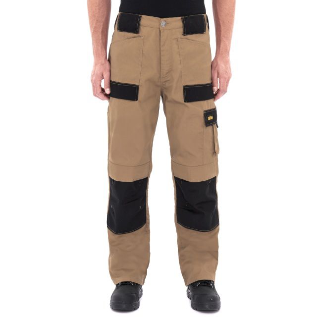 Arbejdssbukser Site Pointer beige W40 L32 50 med aftagelige ben