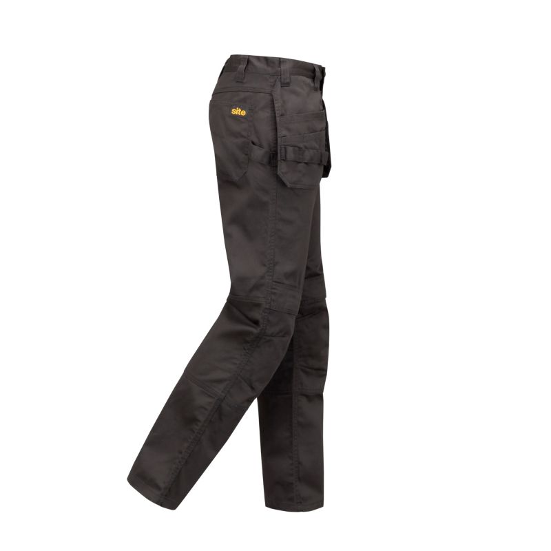 Arbejdssbukser Site Sember sort W38 L32 48