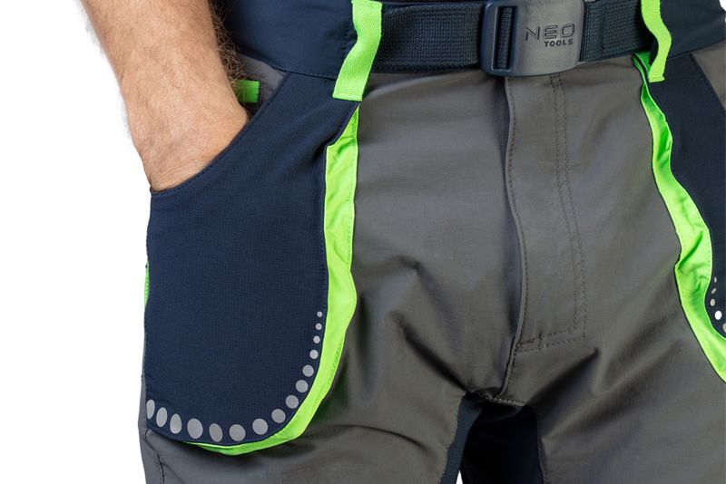 Unisex arbejdsbukser NEO TOOLS M med 4-vejs stretch, 1 stk.