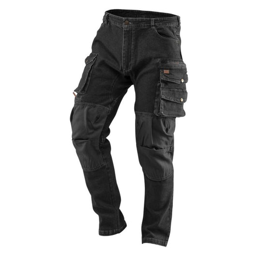 Unisex arbejdssbukser NEO TOOLS M sorte 1 stk.