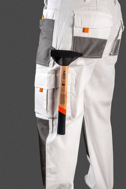 Unisex arbejdssbukser NEO TOOLS S med forstærkninger, 1 stk.